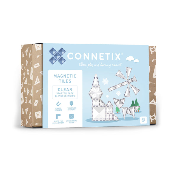 Clear Starter Pack 34 pc - Connetix
