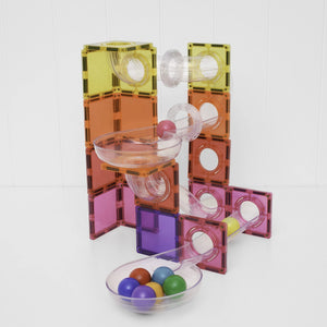 Bright Ball Run Pack 114 pc - NEW - Connetix