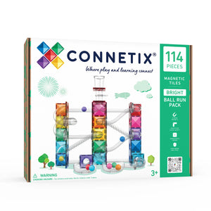 Bright Ball Run Pack 114 pc - NEW - Connetix