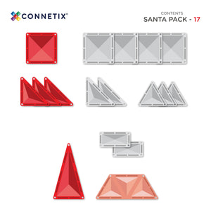 Christmas Santa pack 17 pc - Connetix