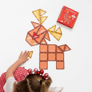 Christmas Reindeer pack 25pc - Connetix