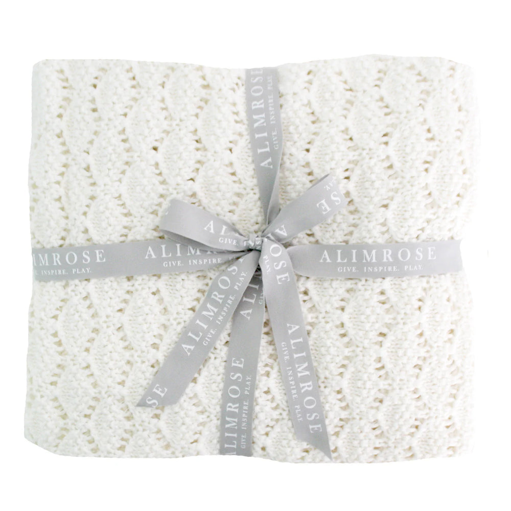 Heirloom Blanket - Ivory - Alimrose