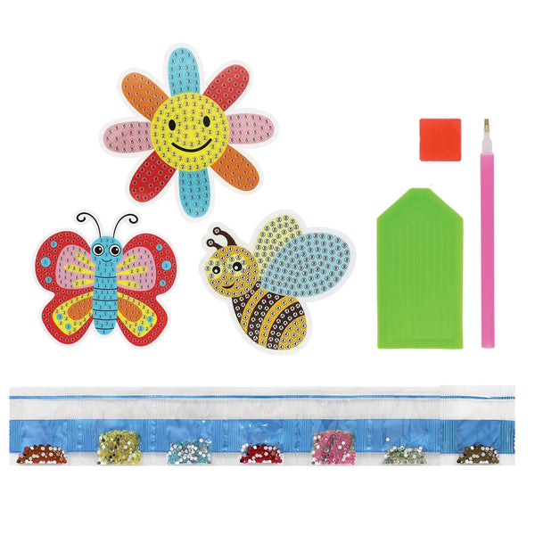 Diamond Art Stickers 3pcs Set - Discovery Zone