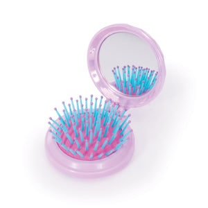 Jewel Compact Hairbrush & Mirror - IS Gift