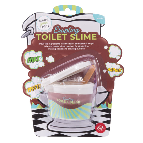 Make Your Own Erupting Toilet Slime - IS Gift