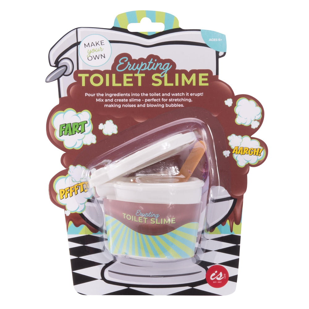 Make Your Own Erupting Toilet Slime - IS Gift DISCOUNTED
