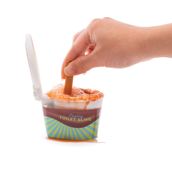 Make Your Own Erupting Toilet Slime - IS Gift DISCOUNTED
