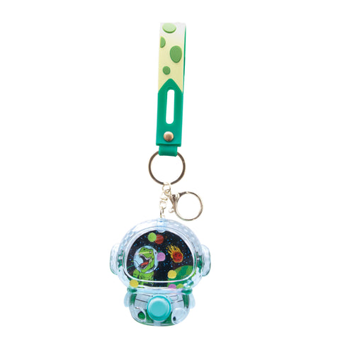 Water Filled Games Keychain - Spaceman - IS Gift