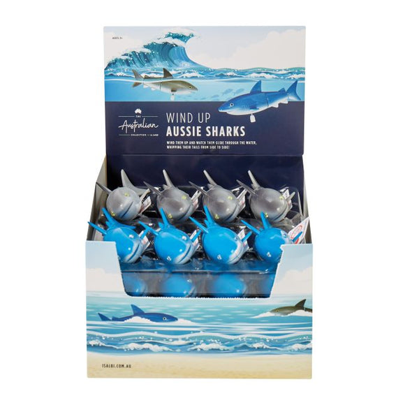 Wind-up Aussie Sharks - IS GIFT