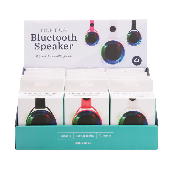 Light up Bluetooth Speaker - IS GIFT