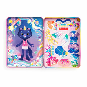 Cat-icorn Magnetic Dress-up Play Set Multi-Coloured - Mudpuppy