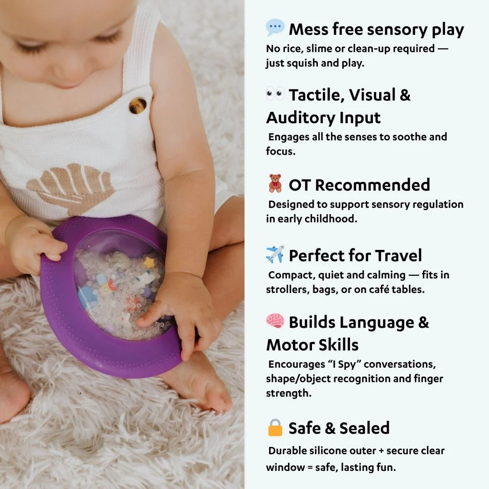 Peekaboo Sensory Bag - Unicorn - Jellystone