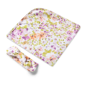 Isla Organic Jersey Wrap & Topknot Set - Snuggle Hunny