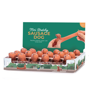Mini Stretchy Sausage Dog Brown - Discovery Zone