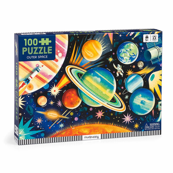 Outer Space Puzzle - 100pcs - Mudpuppy