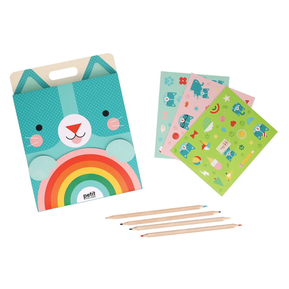 Carry Along Sketch Kit Kitten - Petit College