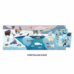 Arctic Life Sticker Play Reusable Activity - Mudpuppy