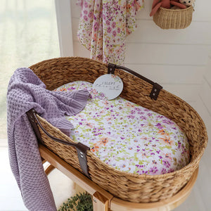 Lavender Diamond Knit Blanket - Snuggle Hunny