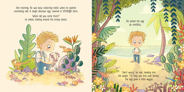 The Lost Dino Egg - Hardback Book
