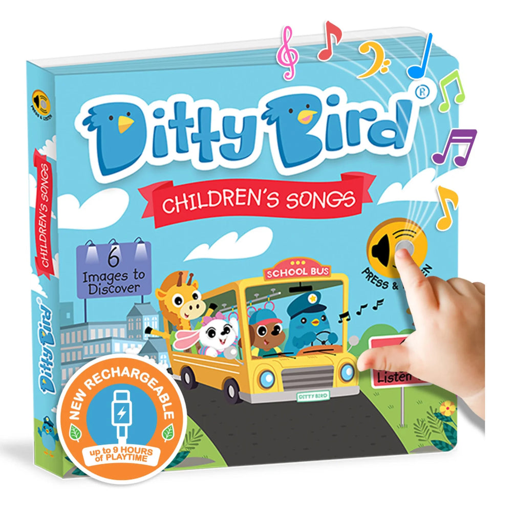 Children's Songs -  Interactive Book - Ditty Bird
