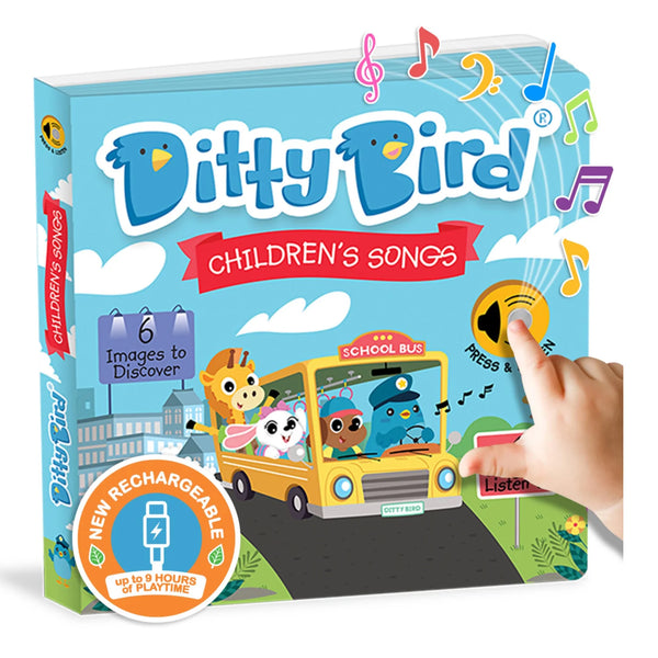 Children's Songs -  Interactive Book - Ditty Bird