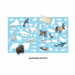 Arctic Life Sticker Play Reusable Activity - Mudpuppy