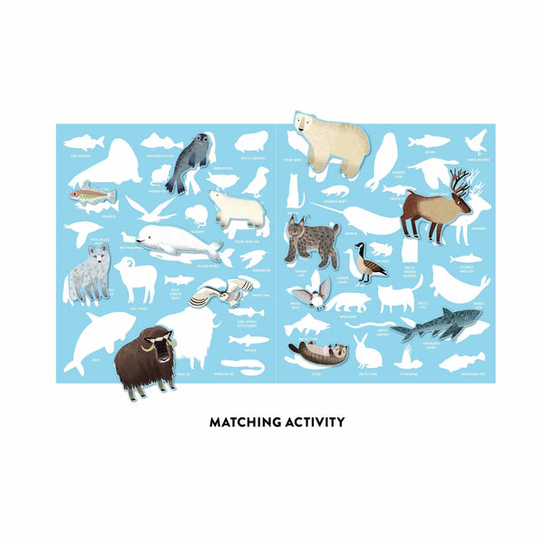 Arctic Life Sticker Play Reusable Activity - Mudpuppy