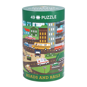 Spot the Difference: Roads and Rails Puzzle - Petit College