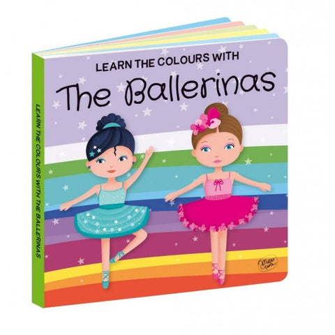 3D Puzzle and Book Set - Learn Colours Ballerina, 40 pcs - Sassi