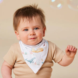 Little Subs Organic Dribble Bib - Snuggle Hunny
