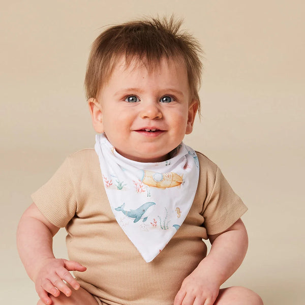 Little Subs Organic Dribble Bib - Snuggle Hunny