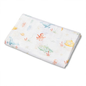 Little Subs Organic Muslin Wrap - Snuggle Hunny