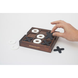 Tic Tac Toe Wooden Game - IS GIFT