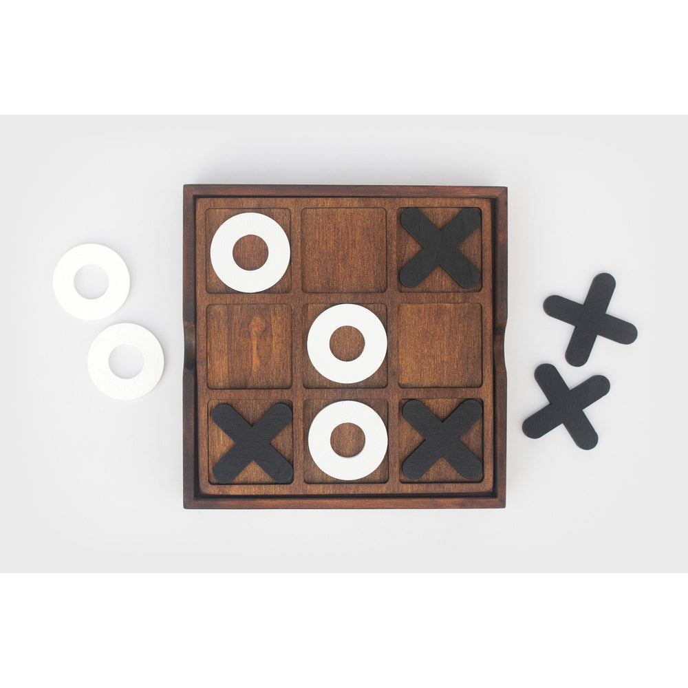 Tic Tac Toe Wooden Game - IS GIFT
