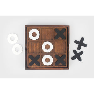 Tic Tac Toe Wooden Game - IS GIFT