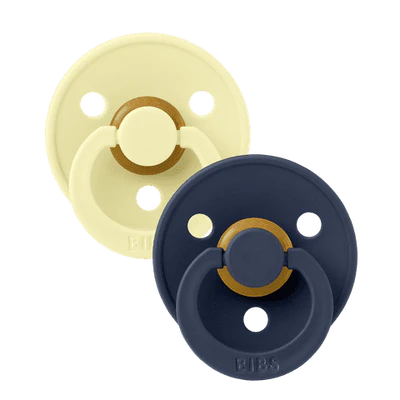 Bibs Dummies - Size Two - Luna/Deep Space - BIBS Denmark