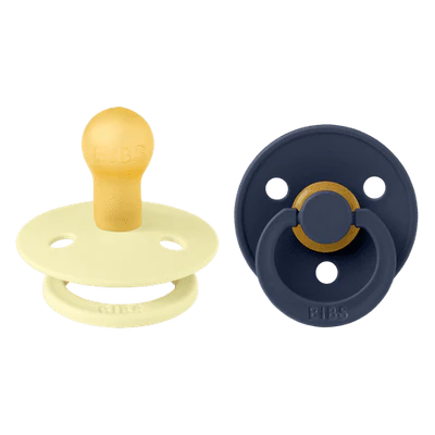 Bibs Dummies - Size Two - Luna/Deep Space - BIBS Denmark