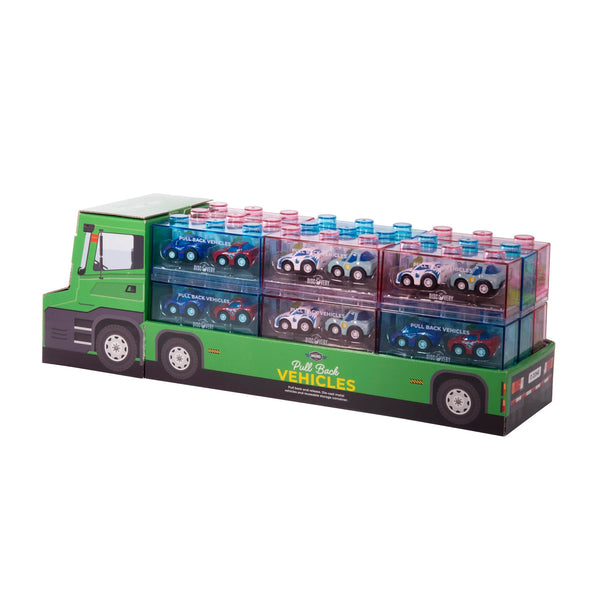 Pull Back Vehicles – Mini-2pcs Set - Discovery Zone