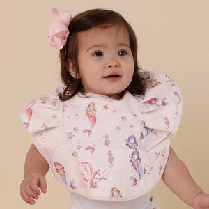 Mermaid Frill Snuggle Bib - Snuggle Hunny