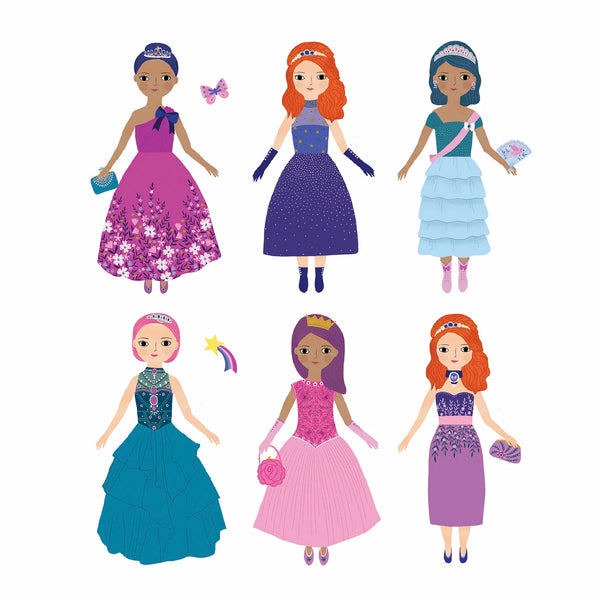 Princess Magic Magnetic Dress-up - Mudpuppy