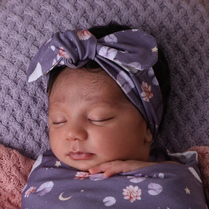 Midnight Swan Organic Topknot - Snuggle Hunny