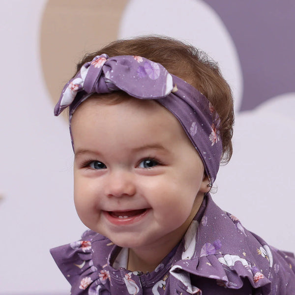 Midnight Swan Organic Topknot - Snuggle Hunny