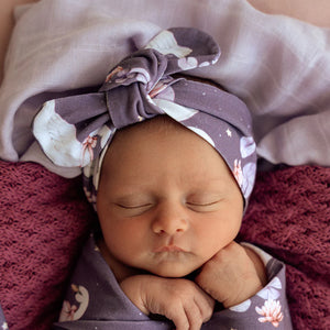 Midnight Swan Organic Topknot - Snuggle Hunny