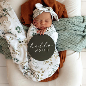 Eden & Olive Reversible Milestone Cards - Snuggle Hunny