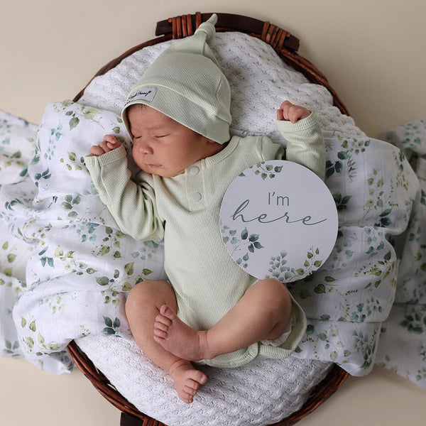 Eden & Olive Reversible Milestone Cards - Snuggle Hunny