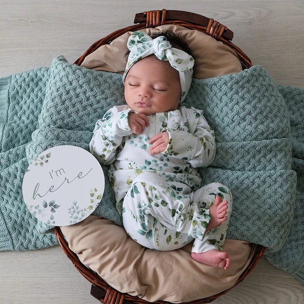 Eden & Olive Reversible Milestone Cards - Snuggle Hunny