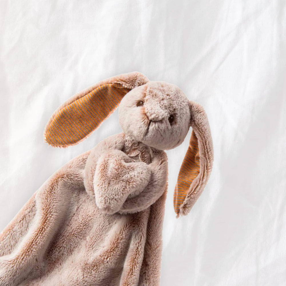 Nursery Silky Tan Bunny Lovey 33cm - Mary Meyer