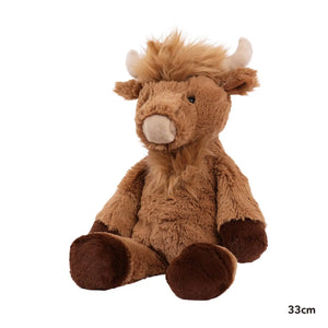 Marshmallow Animal Hagrid Highland Cow 33cm - Mary Meyer