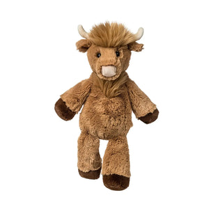 Marshmallow Animal Hagrid Highland Cow 33cm - Mary Meyer