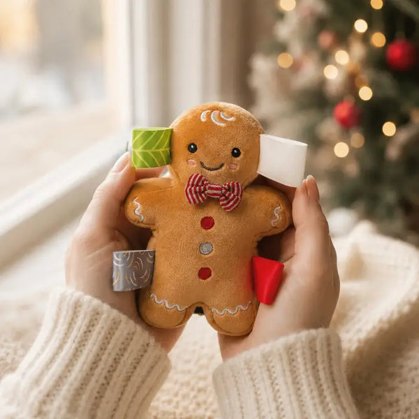 Taggies Merry Mingle Gingerbread Rattle - Mary Meyer